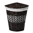 Плетеная корзина для белья WasserKRAFT с крышкой Salm WB-270-L