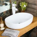 Раковина накладная Melana 5006-805 59см цвет белый