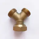 Штуцер Boutte 3/4"x3/4"x3/4" НР латунь