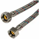 Гибкая подводка для воды ELKA 1/2" г/г 180 см латунь