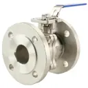 Кран шаровой ручной Dn.ru 1 1/2" 40 бар фланцевый нержавеющая сталь D160-04867