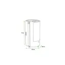 Обогреватель газовый каминного типа TMC Blue Belle Chic 000019 4.2 кВт черный