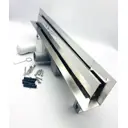 Трап для душа Zeissler 70x6 см Ø50 мм универсальный затвор