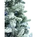 Ель новогодняя искусственная Beatrees Iceland 2.1 м заснеженная с LED гирляндой 400 ламп холодного белого цвета