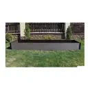 Грядка Holzhof 899200 ДПК 2000x150x150 мм коричневая