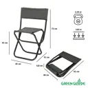 Стул садовый складной Green glade РС320 РС320 31x45x41 см ПВХ зеленый