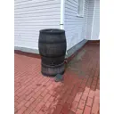 Бочка Rain Barrel Roto 54 см 120 л пластик коричневый
