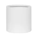 Кашпо E1033-25-MW Pottery pots 25 см 5 л композитный белый