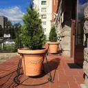 Горшок цветочный 02400045030 Teraplast 45 см 34 л пластик светло-коричневый