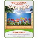 Фотосетка Art ФС070 Нежные тюльпаны 320x155см