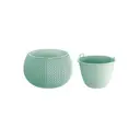 Кашпо Splofy Bowl Prosperplast 18 см 1.4 л пластик зеленый