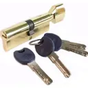 Цилиндровый механизм LOCKLY Z100P-90-V-G (45/45) кл./верт.