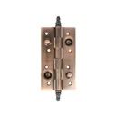 Петля AMIG 561-150x80 BR сталь античная бронза
