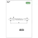 Ручка скоба AMIG 1002-130 13 см цвет черный