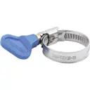 Хомут Сибртех металл элемент крепления с формой ключа 10-16 мм 100 шт