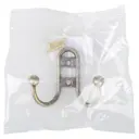 Крючок мебельный Sanberg М0875ф 10x15 см цам цвет коричневый