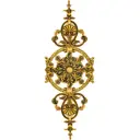 Кованый элемент Литая накладка Ван-Упак (382) 120x42.5 см