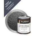 Грунт-эмаль по ржавчине 3 в 1 Tury T1-00011919 цвет темно-серый 0.9 кг