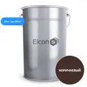 Грунт-эмаль по ржавчине 3 в 1 Elcon 00-00462311 цвет коричневый 25 кг