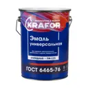 Эмаль Krafor Пф-115 цвет шоколадный 6 кг