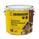 Защитно-декоративный состав Zerwood ZDS цвет белый 3 л