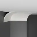 Плинтус Decomaster Артпрофиль A253 88x2000 мм Полистирол