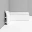 Плинтус напольный Decomaster D232 100x22 мм полистирол