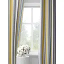 Шторы на шторной ленте decoracion Разноцветные полоски #33012805, 145x275см, цвет серый и желтый