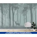 Фотообои Dekos Деревья в тумане S1184 388x270 см