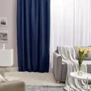 Штора на ленте Inspire Manchester 200x260 Nemo 1 черно синий