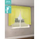 Тюль на шторной ленте для кухни Inva Арка 300x150 см цвет желтый