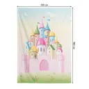 Плед Joyarty blan_1219_130x180, 180x130 см, велсофт, цвет розовый