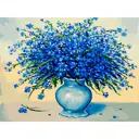 Живопись на холсте Белоснежка 446-AS Незабудки, 30x40 см