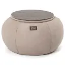 Пуф Nrava Home 70x70 см цвет бежевый