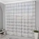 Тюль с мережкой Кристи YML553 на шторной ленте 260x400 см, цвет молочный