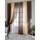 Тюль Helga TD-206692-250 на шторной ленте 300x250 см цвет коричневый