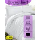 Комплект постельного белья Л-Текстиль Страйп-сатин 2 сп EUR простыня 220x240 пододеяльник 180x220 наволочки 70x70 - 2 шт