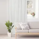 Штора Этель 3099855 на шторной ленте, 270x135 см, цвет белый