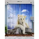 Фотошторы Габардин 290x265 см Homepick Whitelion/2115/