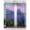 Фотошторы Габардин 290x265 см Homepick Mountainflowers/2150/