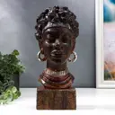 Фигурка сувенирная Simaland Африканская девушка 30.5x13.5x9 см