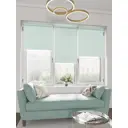 Рулонная штора Блэкаут Кристалл Domlegrand 98x175 цвет мятный