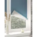 Штора рулонная Блэкаут сильвер Domlegrand 98x175 см цвет синий