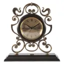 Часы настольные Bogacho Аделаида коричневые, 32 см