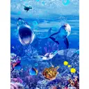 Фотообои флизелиновые Dekor vinil 200x260 см Подводный мир