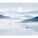 Фотообои флизелиновые Dekor vinil 300x260 см Горный пейзаж