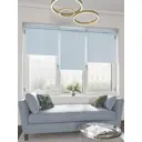 Рулонная штора Бриз Domlegrand 120x175 цвет голубой