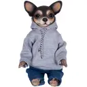 Коллекционная игрушка Собака Билли ручная работа