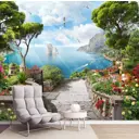 Фотообои флизелиновые Dekor vinil 300x260 см Фреска Дорожка к морю, Италия