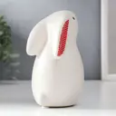 Сувенир Simaland "Зайка с ушками в горошек" матовый 12.2x6.5x7.5 см